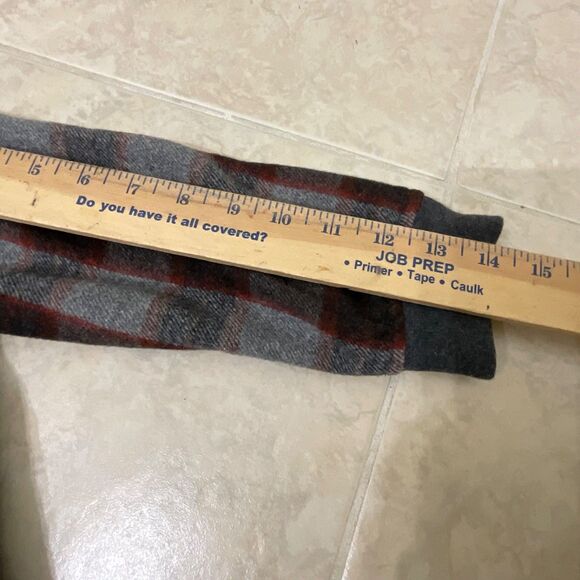 Janie & Jack Sherpa Plaid zip up Bomber Jacket Toddler Size 3/4 brown wool blend - Picture 14 of 14